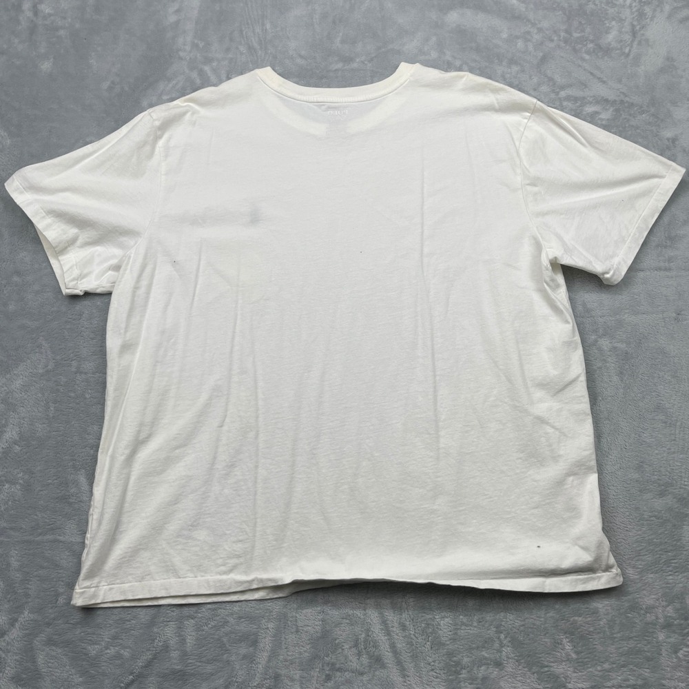 Polo Ralph Lauren T-Shirt Men's Big & Tall XXL White Pony Logo Cotton - Picture 4 of 6